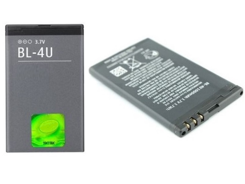 New 1000mAh BL-4U BL4U Battery For Nokia Asha 210 300 305 306 308 309 311 501 503 BL 4U Li-ion Lithium Bateria - Foto 4