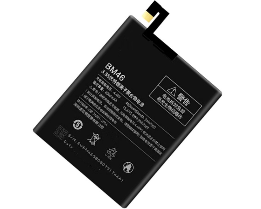 Original Xiaomi Akku BM46 für Xiaomi Mi Redmi Note 3 Dual Sim Handy